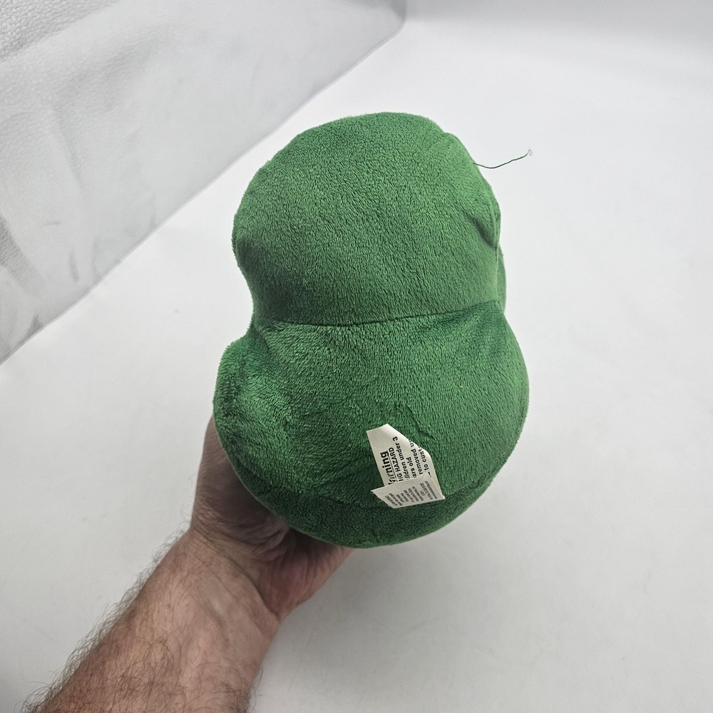 Impulse Industries Day Of Dead Skull Plush Stuffed Toy 8" Green Halloween - Picture 3 of 8